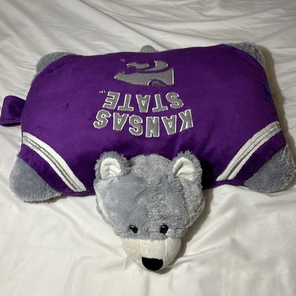Kansas State Wildcats Large Mascot Pillow Pet - NCAA LICENSED Toy Plush - Picture 3 of 10